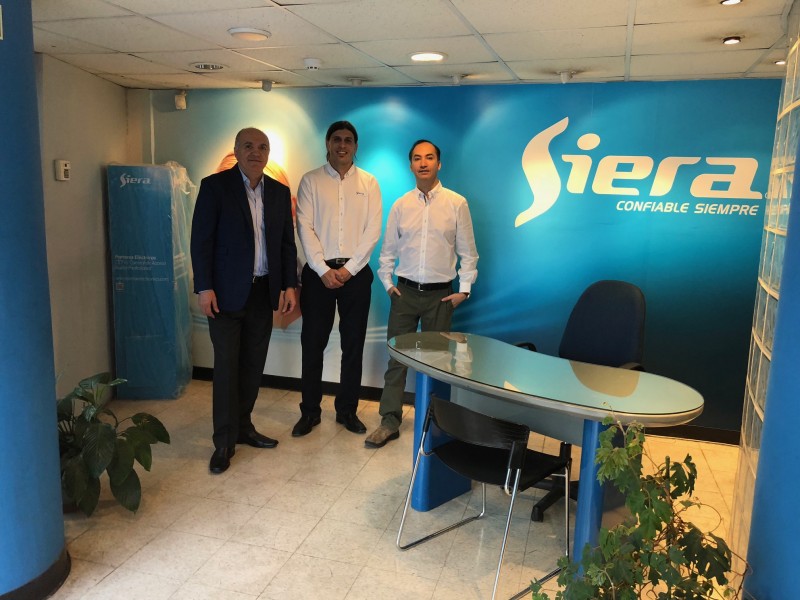 AST & Siera Electronics formalizan contrato de representacion