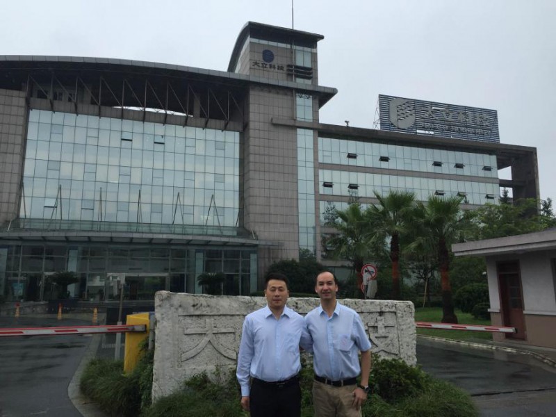 AST visita fabricas de Partner en China - AST Technology Networks