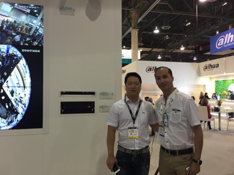 AST Visita Feria ISC WEST 2016, Las Vegas - AST Technology Networks