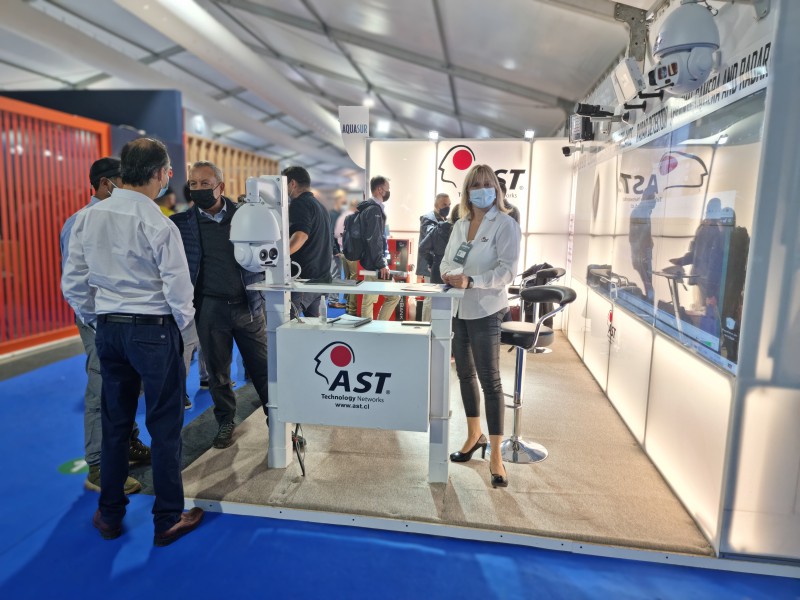 Feria Aquasur Versión 2022 , Stand B-120 - AST Technology Networks